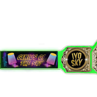 Custom WWE Championship Belt – Iyo Sky “Genius of the Sky” Edition