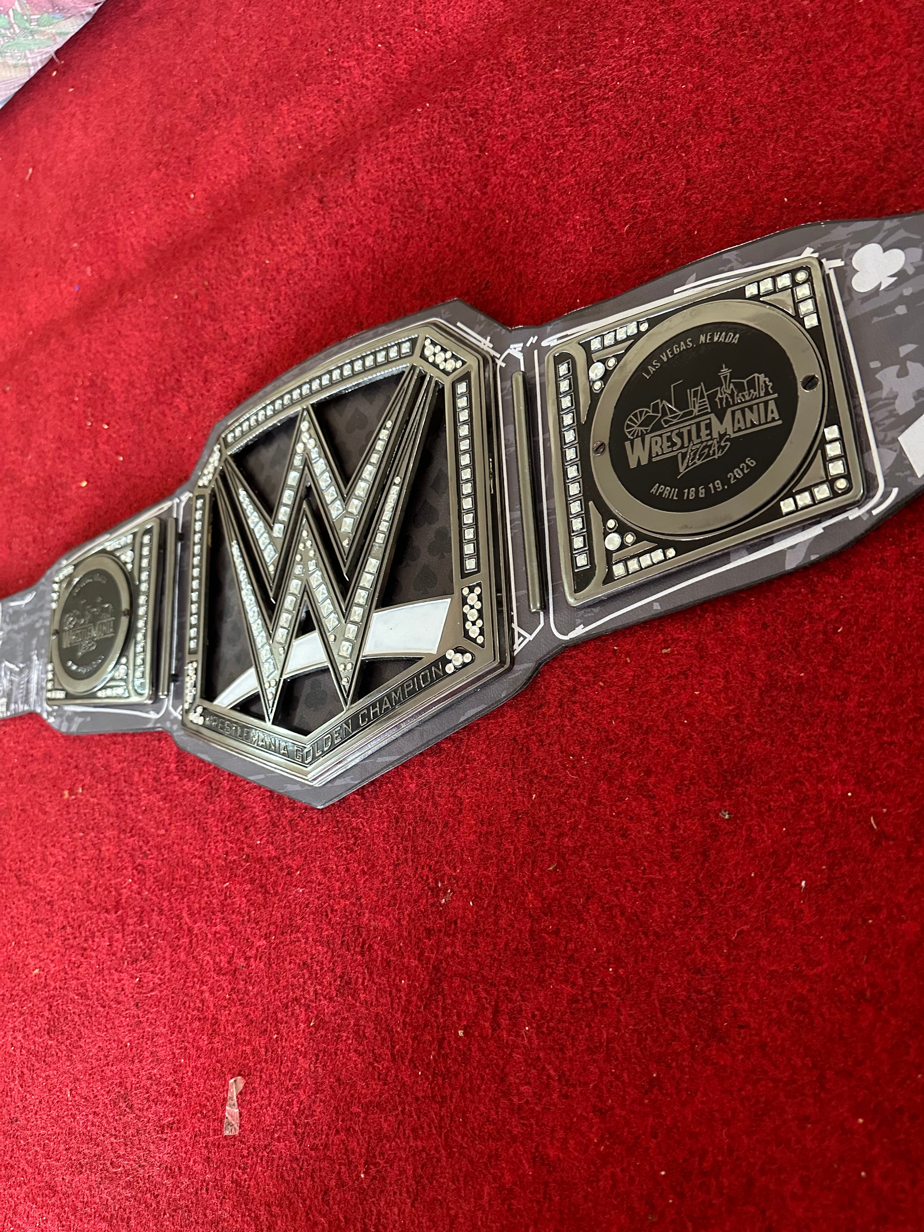 Wrestlemania 42 Championship Replica Title Belt – Adult Size
