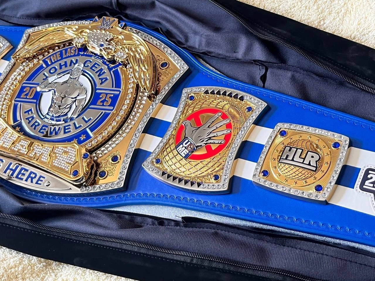 John Cena Farewell Tour 2025 Spinner Championship Replica Belt
