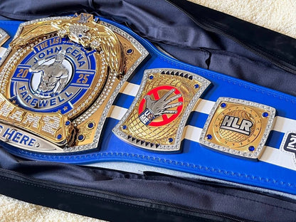 John Cena Farewell Tour 2025 Spinner Championship Replica Belt