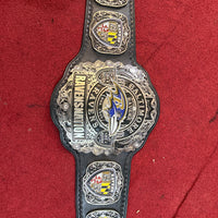Baltimore Football Championship Title Belt - Custom Zinc Etched Real Leather Strap 6mm
