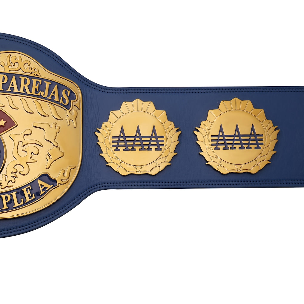 AAA World Mixed Tag Team Championship Replica Title Belt