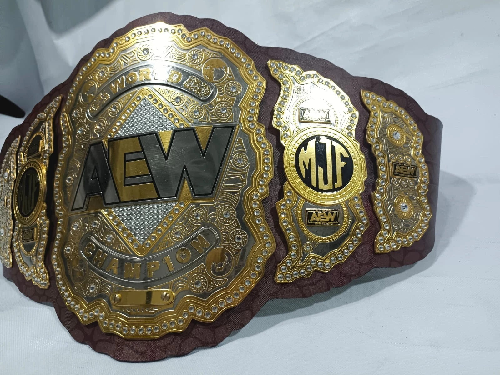AEW All Elite Wrestling World Championship Belt – MJF Signature Series Replica