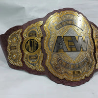 AEW All Elite Wrestling World Championship Belt – MJF Signature Series Replica
