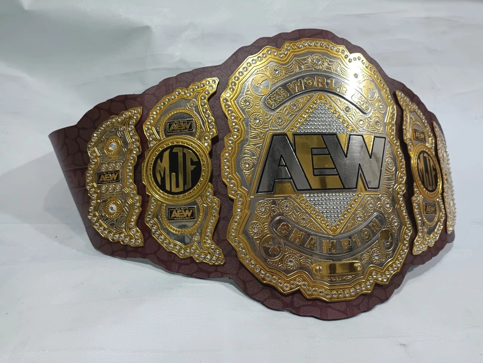 AEW All Elite Wrestling World Championship Belt – MJF Signature Series Replica