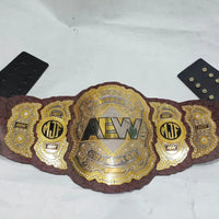 AEW All Elite Wrestling World Championship Belt – MJF Signature Series Replica