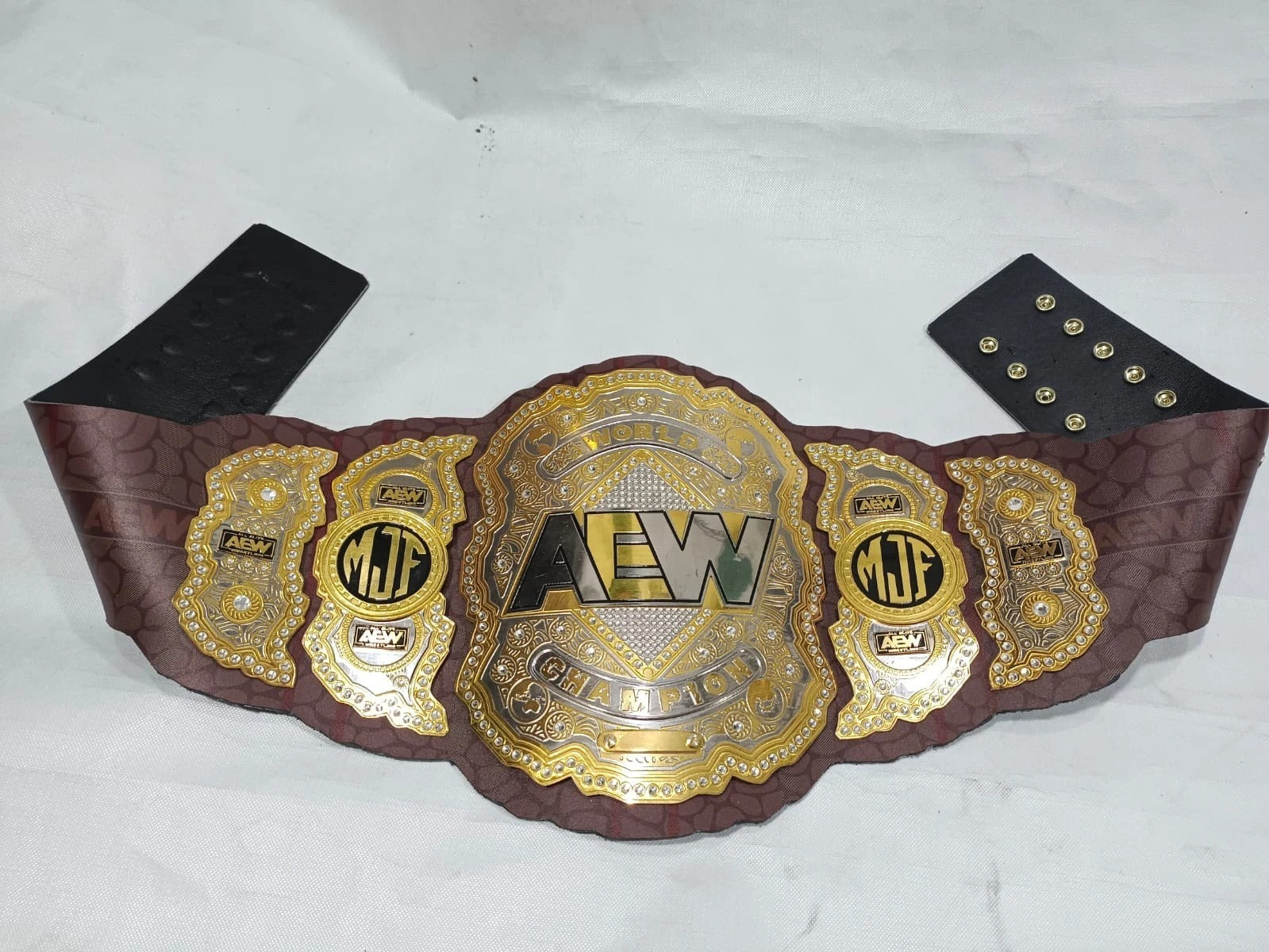 AEW All Elite Wrestling World Championship Belt – MJF Signature Series Replica