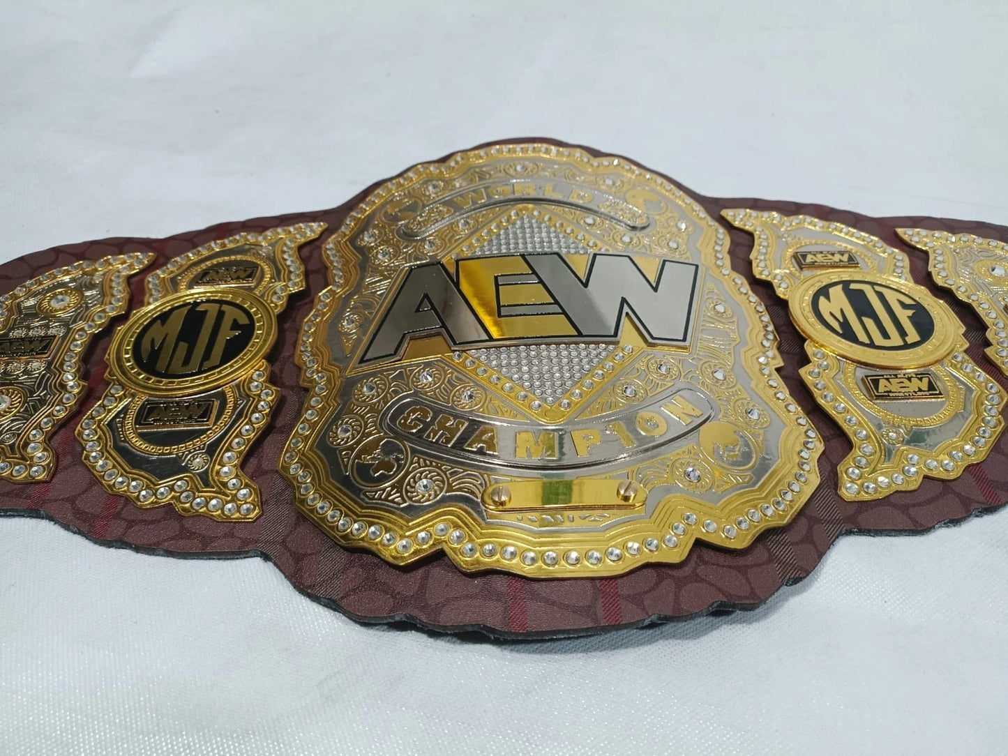 AEW All Elite Wrestling World Championship Belt – MJF Signature Series Replica