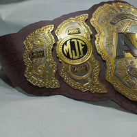 AEW All Elite Wrestling World Championship Belt – MJF Signature Series Replica