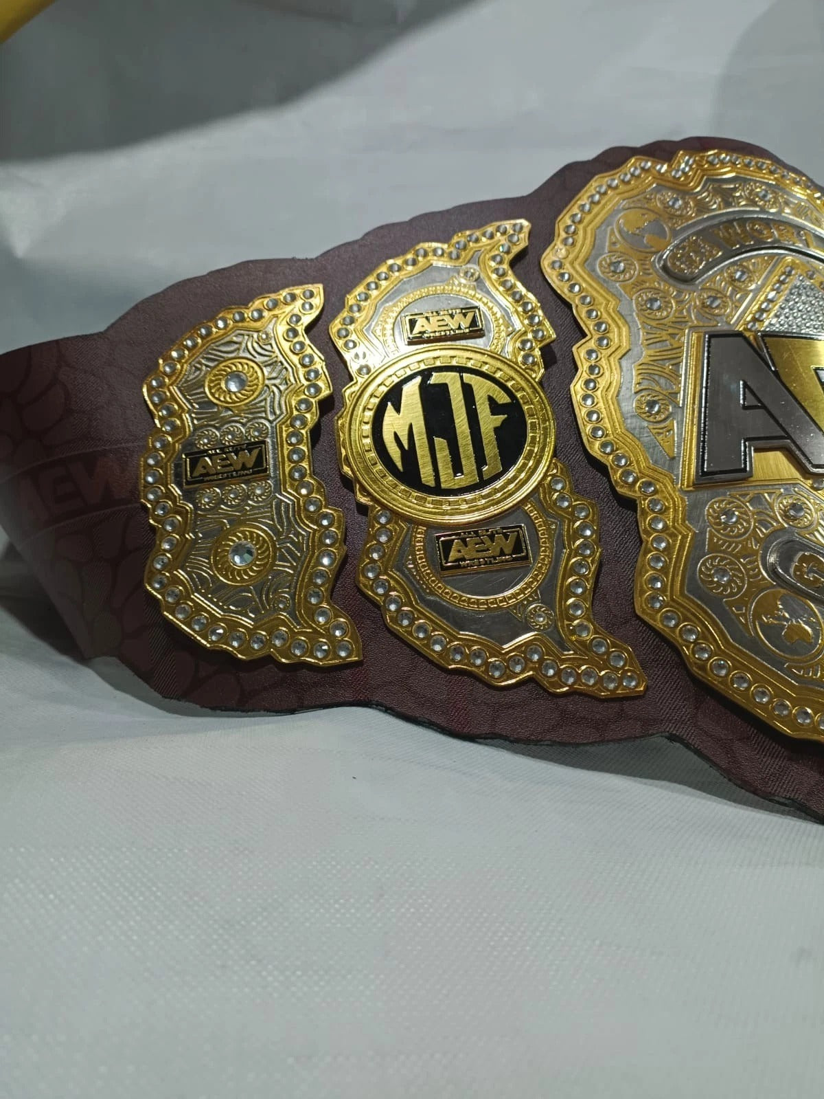 AEW All Elite Wrestling World Championship Belt – MJF Signature Series Replica