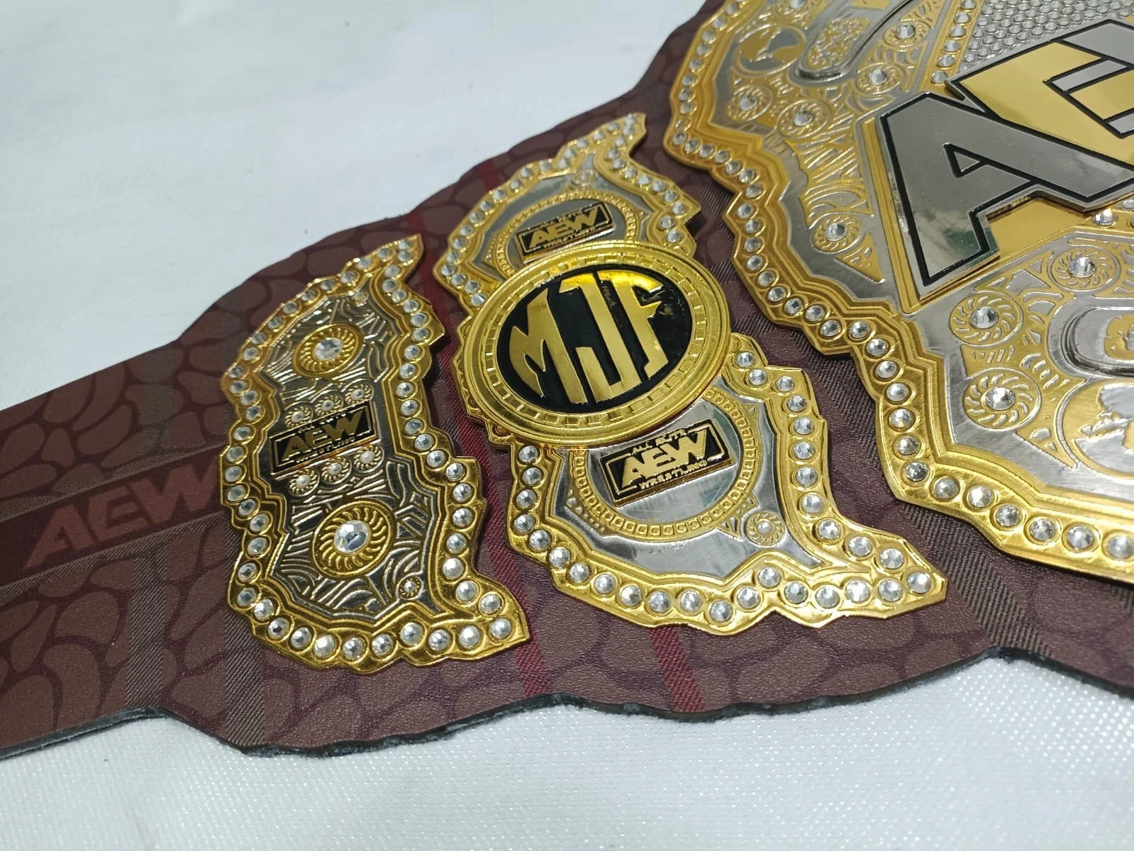 AEW All Elite Wrestling World Championship Belt – MJF Signature Series Replica