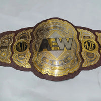AEW All Elite Wrestling World Championship Belt – MJF Signature Series Replica