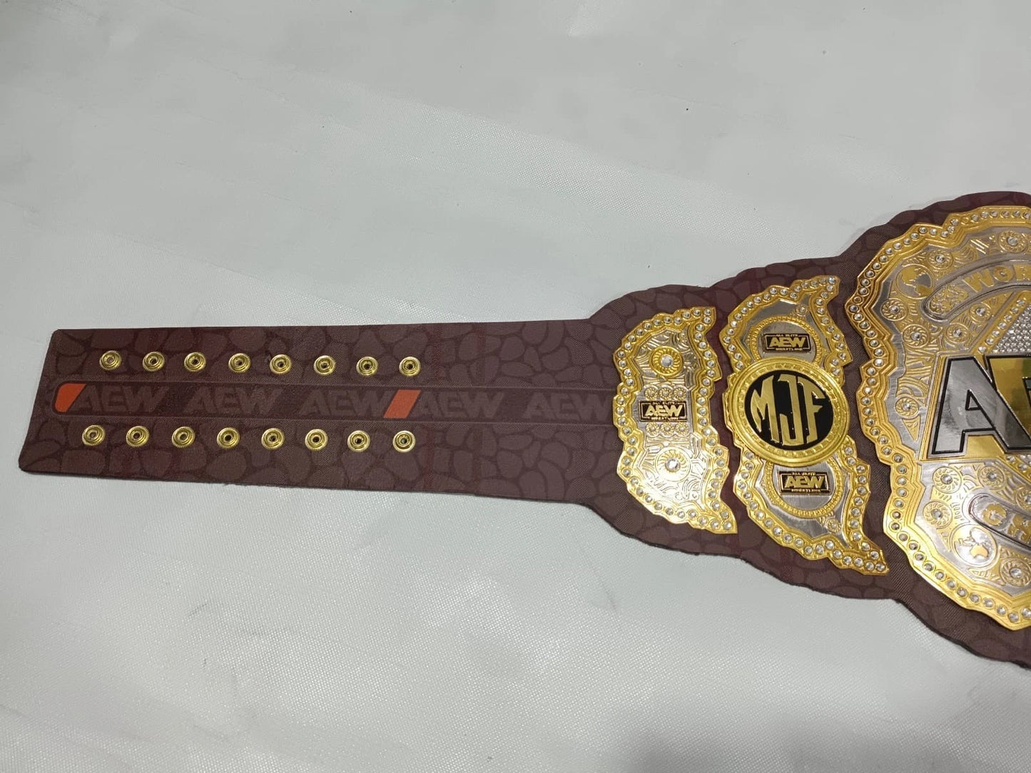 AEW All Elite Wrestling World Championship Belt – MJF Signature Series Replica