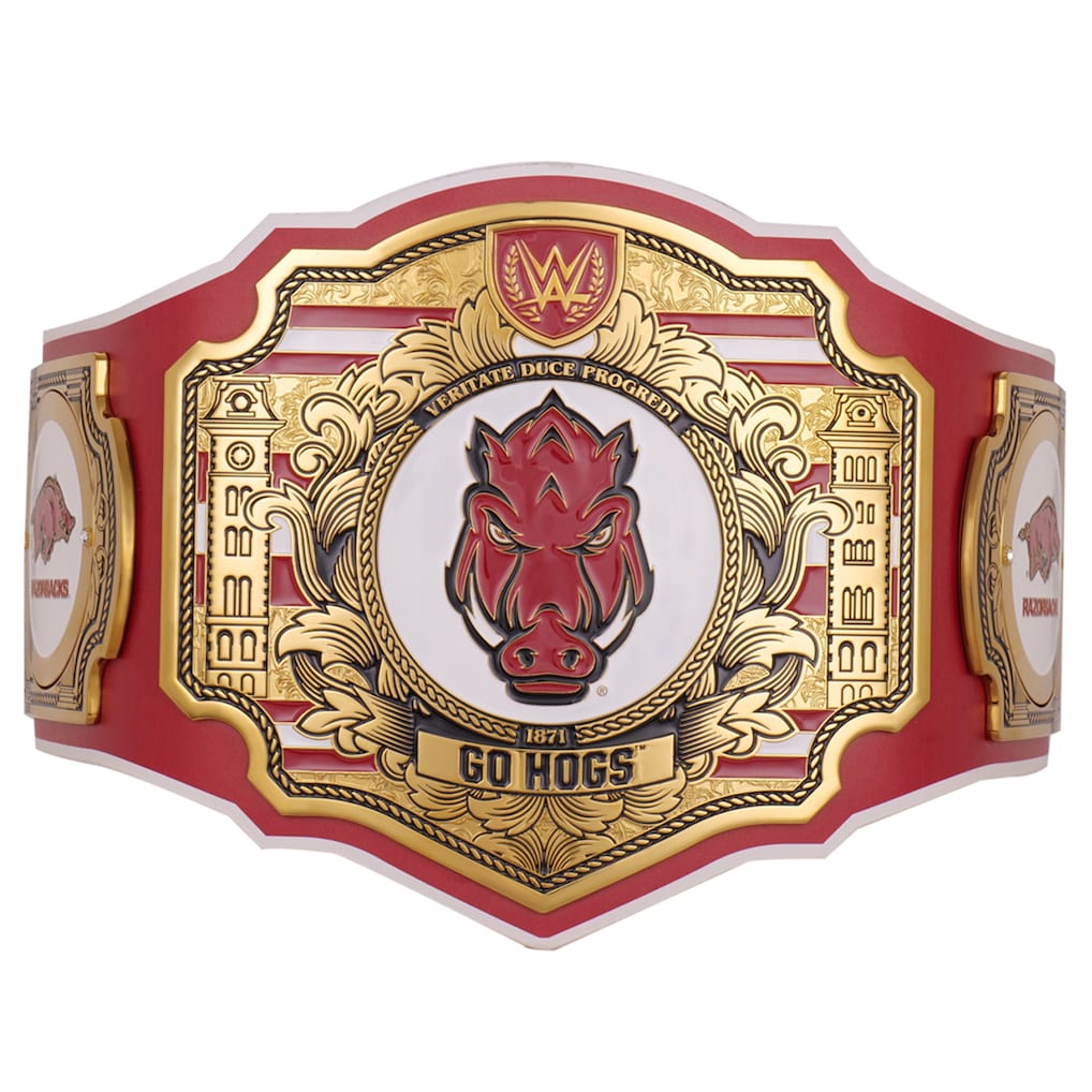 Arkansas Razorbacks WWE Legacy Title Belt