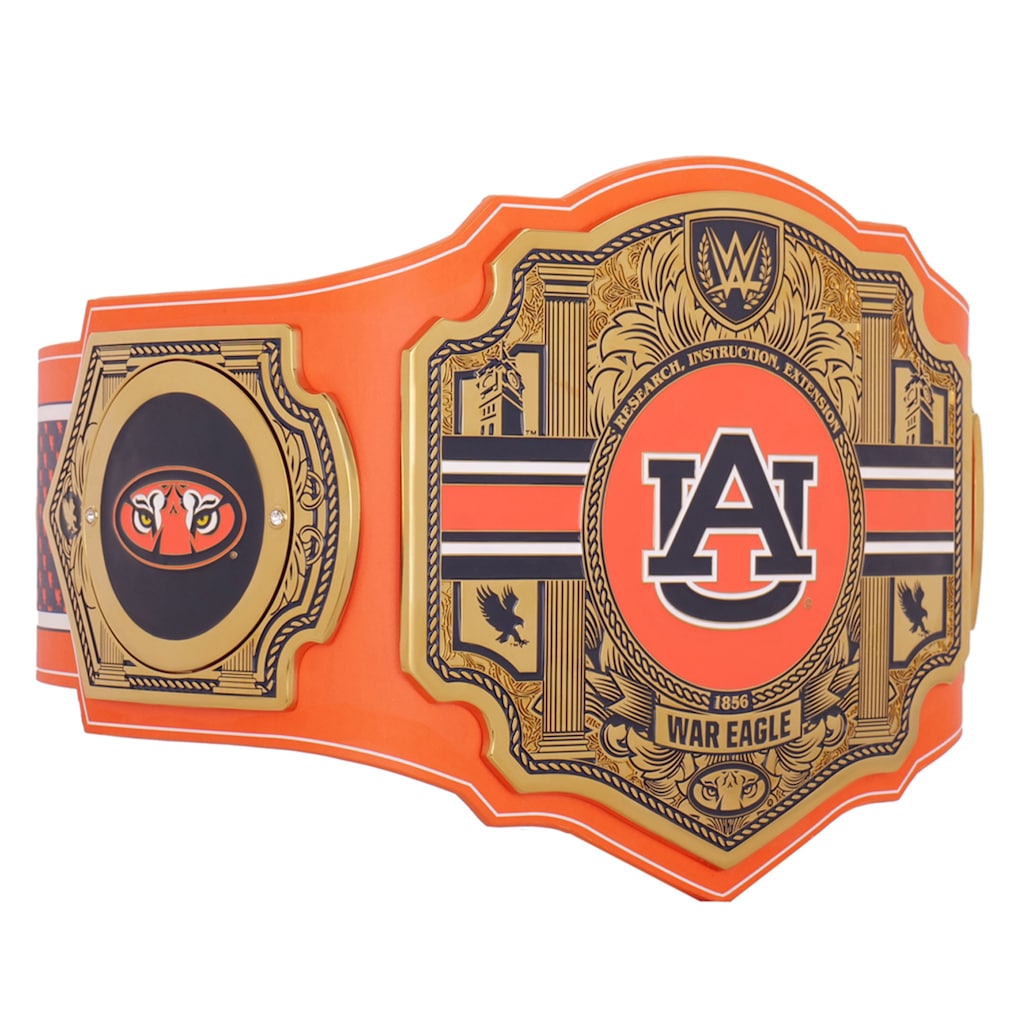 Auburn Tigers WWE Legacy Championship Replica Title Belt