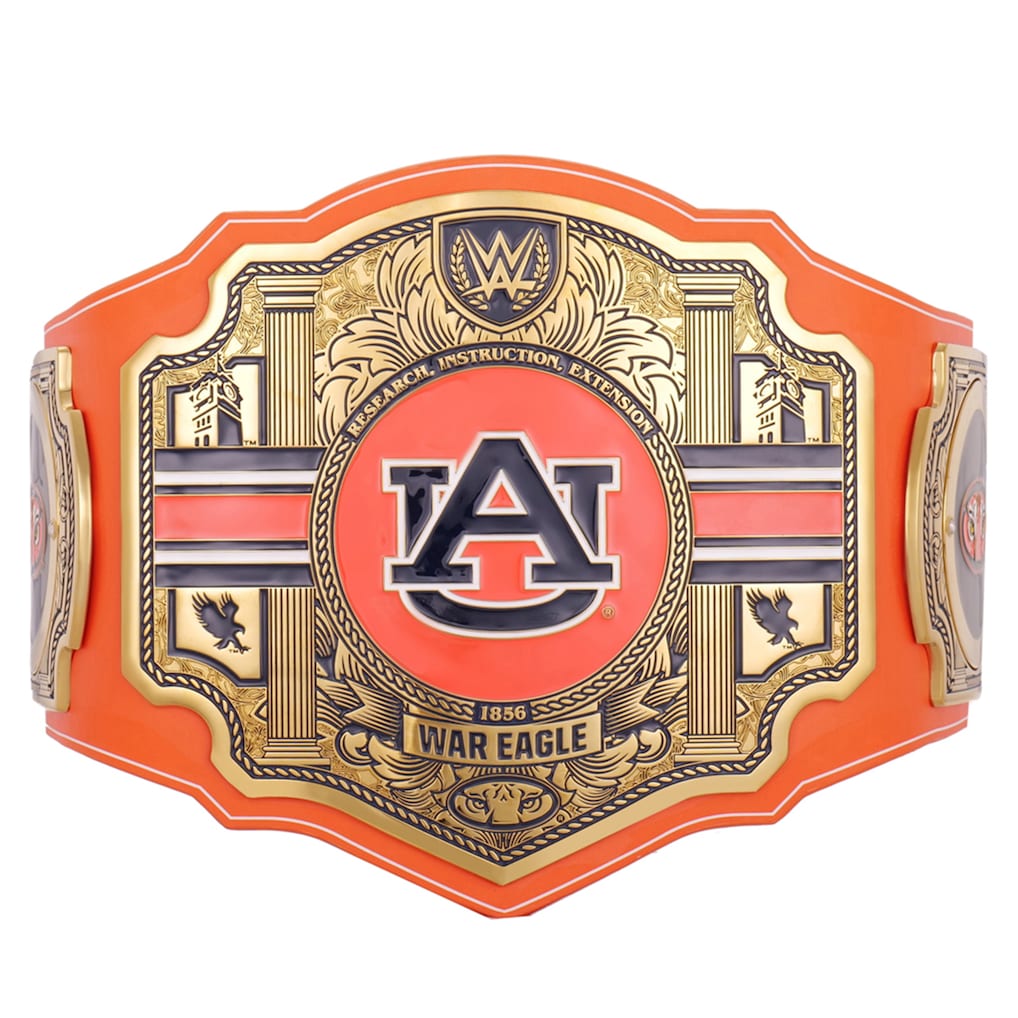 Auburn Tigers WWE Legacy Championship Replica Title Belt