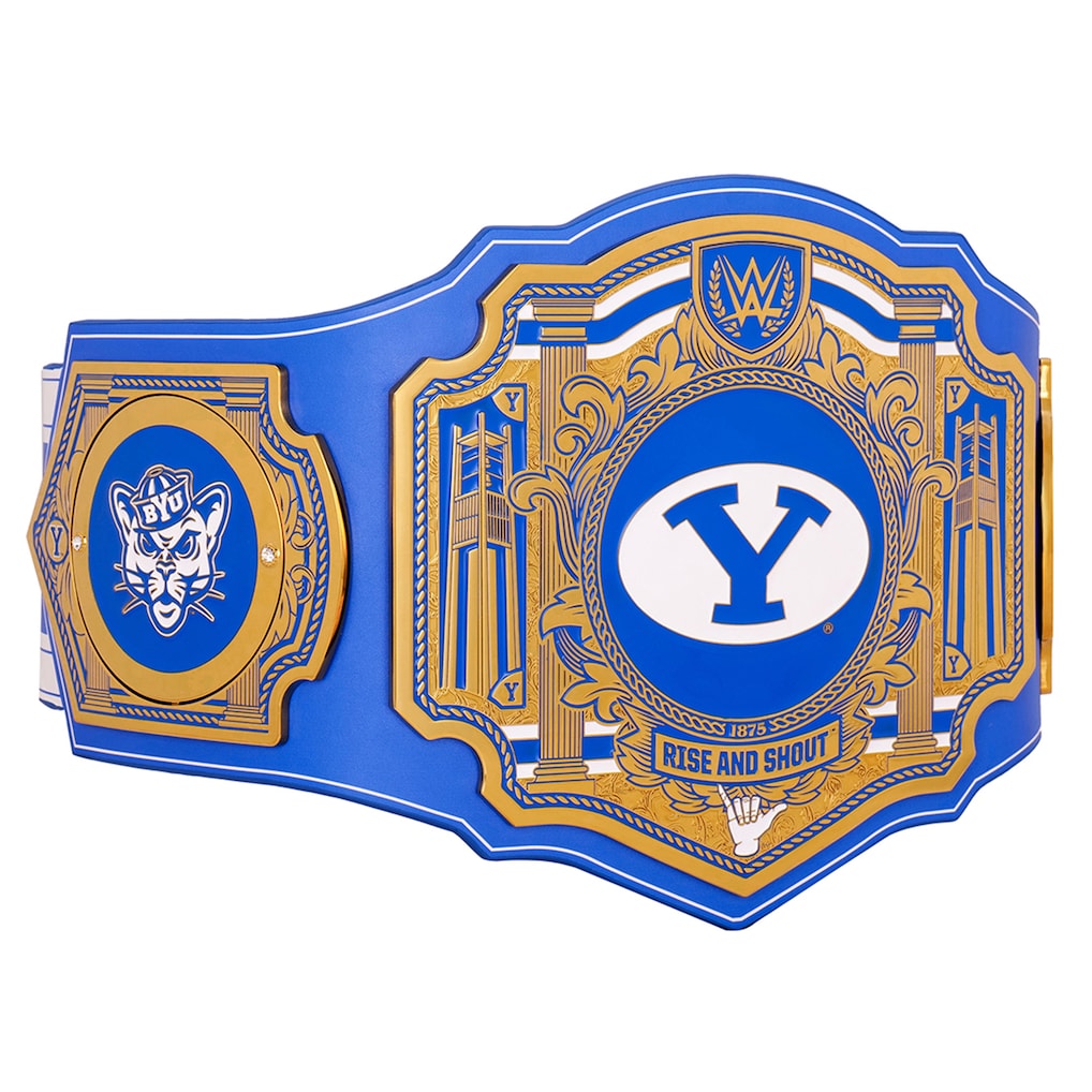 BYU Cougars WWE Legacy Title Belt – Premium Championship Replica Belt