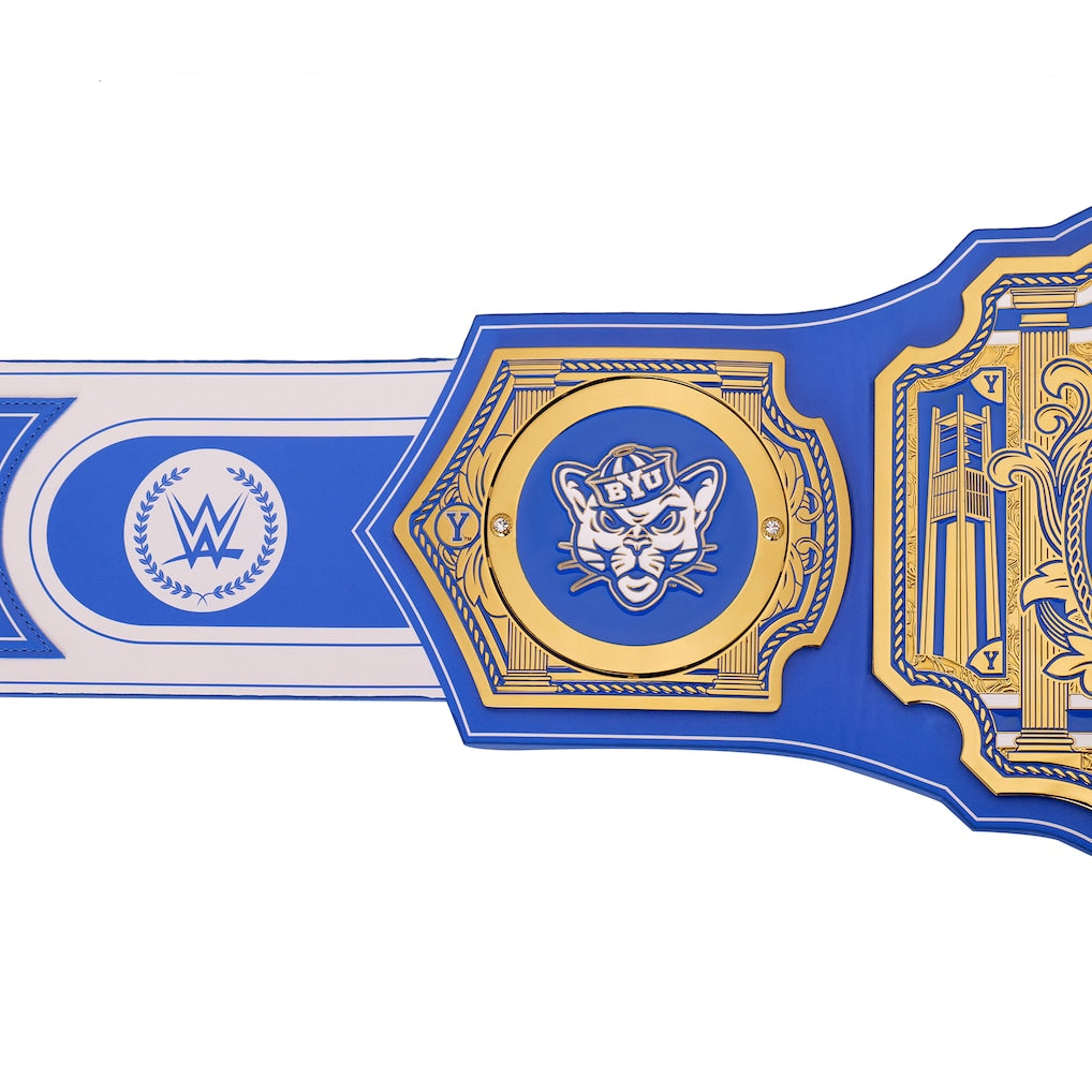 BYU Cougars WWE Legacy Title Belt – Premium Championship Replica Belt
