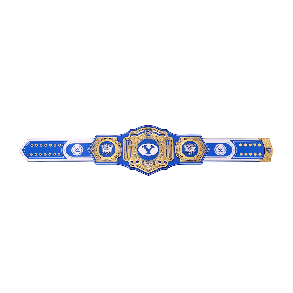 BYU Cougars WWE Legacy Title Belt – Premium Championship Replica Belt