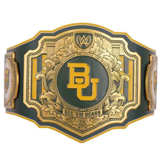Baylor Bears WWE Legacy Title Belt – Premium Championship Replica Belt