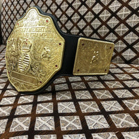 Big Gold World Heavyweight Wrestling Championship Belt