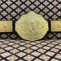 Big Gold World Heavyweight Wrestling Championship Belt
