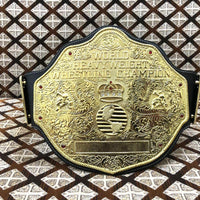 Big Gold World Heavyweight Wrestling Championship Belt