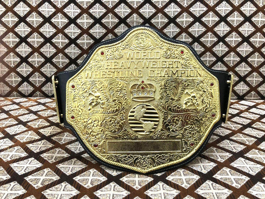 Big Gold World Heavyweight Wrestling Championship Belt