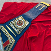 Blue Universal Championship Replica Title Belt blue strap