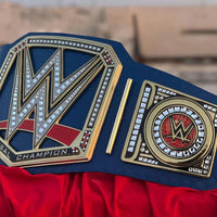 Blue Universal Championship Replica Title Belt blue strap