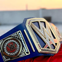 Blue Universal Championship Replica Title Belt blue strap