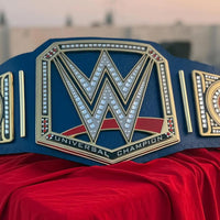 Blue Universal Championship Replica Title Belt blue strap