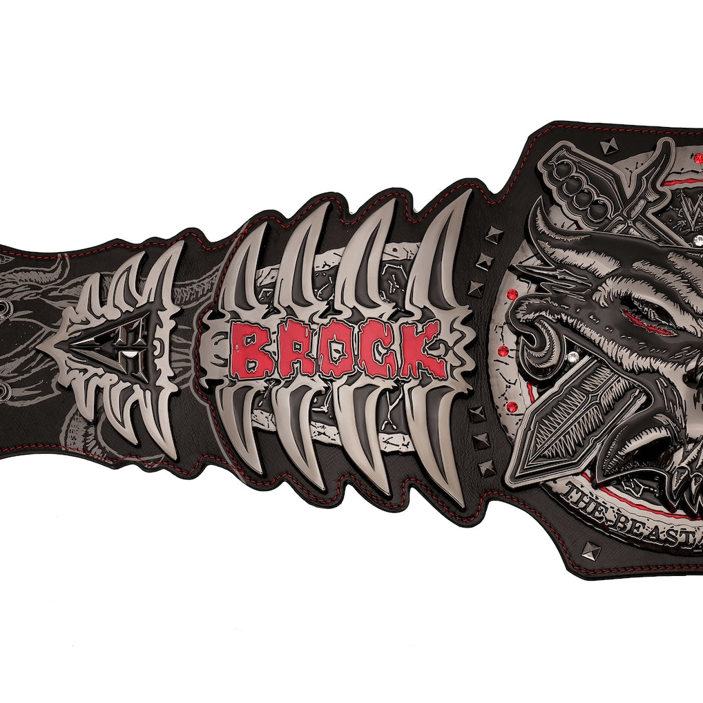 Brock Lesnar Legacy Replica Title Belt | Handmade Brass & Zinc Championship Belt
