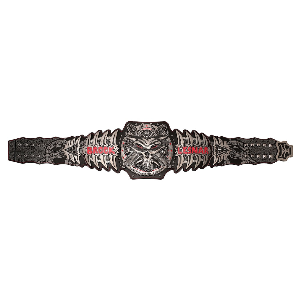 Brock Lesnar Legacy Replica Title Belt | Handmade Brass & Zinc Championship Belt