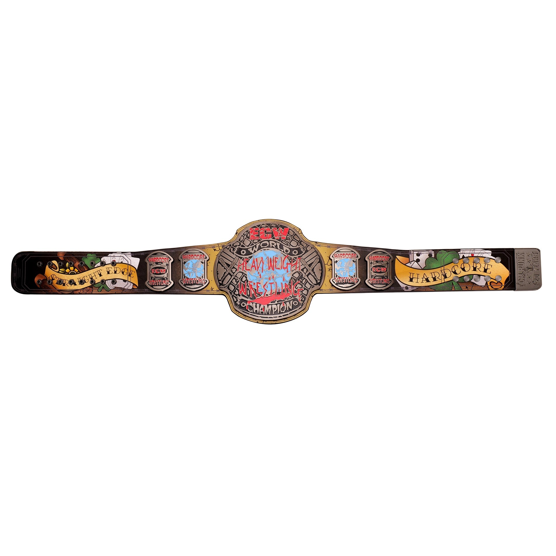 CM Punk Limited Edition ECW Heavyweight Championship Signature Series Replica Title Belt
