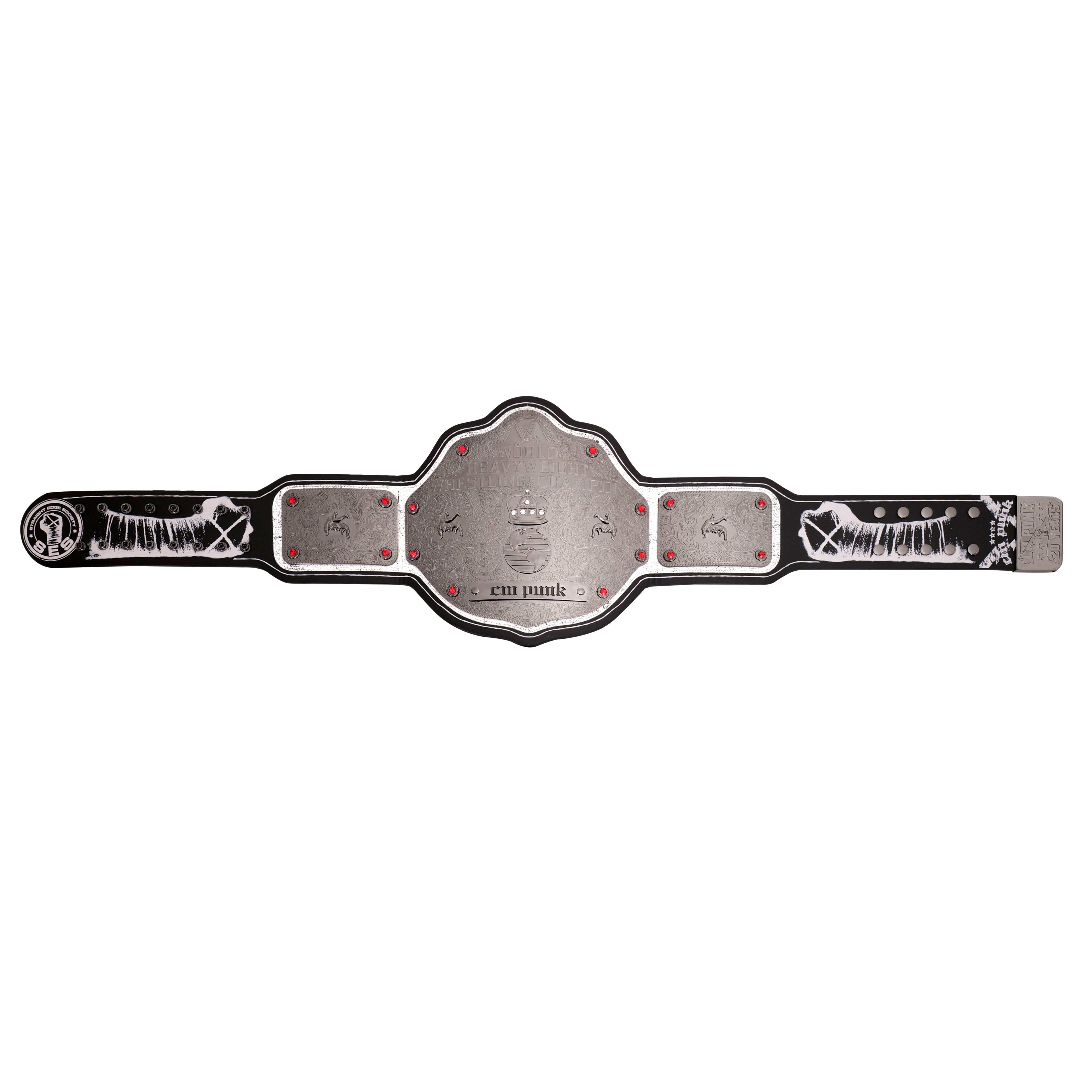 CM Punk Limited Edition World Heavyweight Championship Signature Series Replica Title Belt