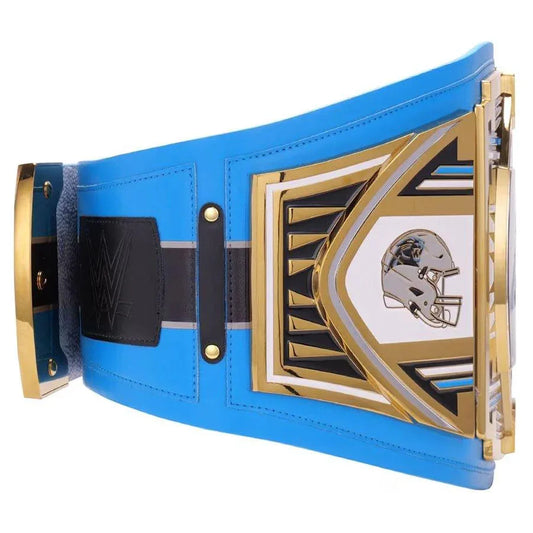 Carolina Panthers Championship Belt – Premium Handmade - ELITESTRAPES LIMITED