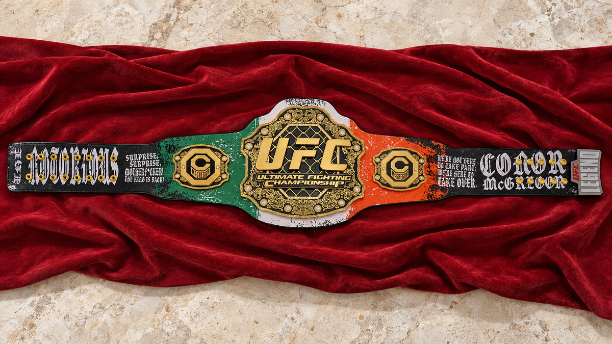 UFC Conor McGregor Classic Signature Replica Belt