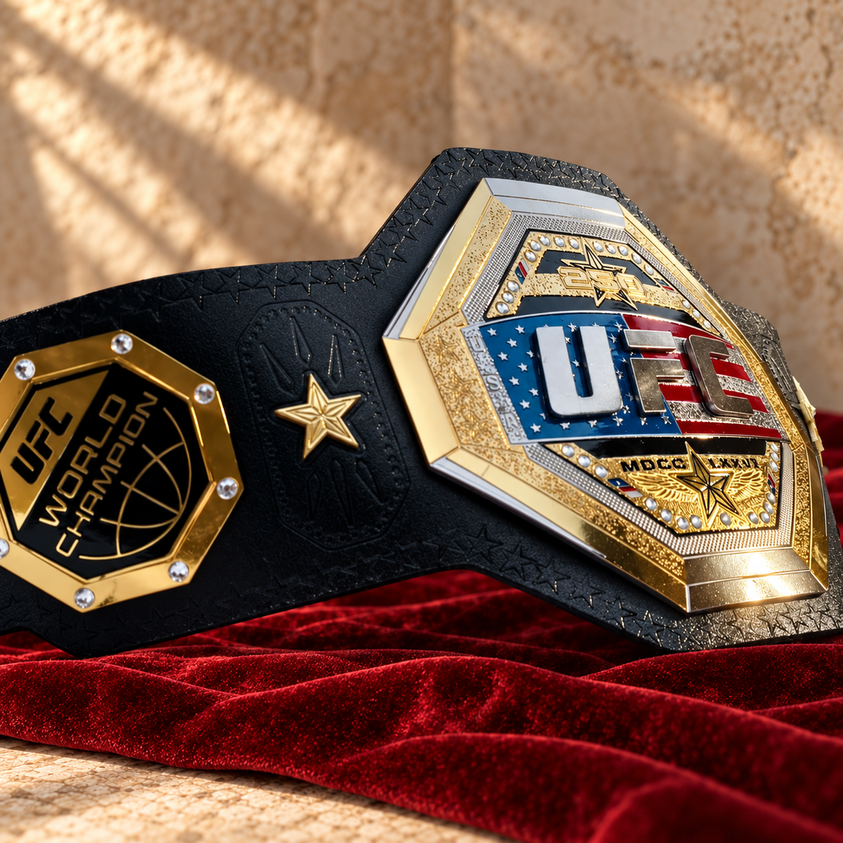 New UFC Freedom Legacy 250 USA Championship Belt Replica