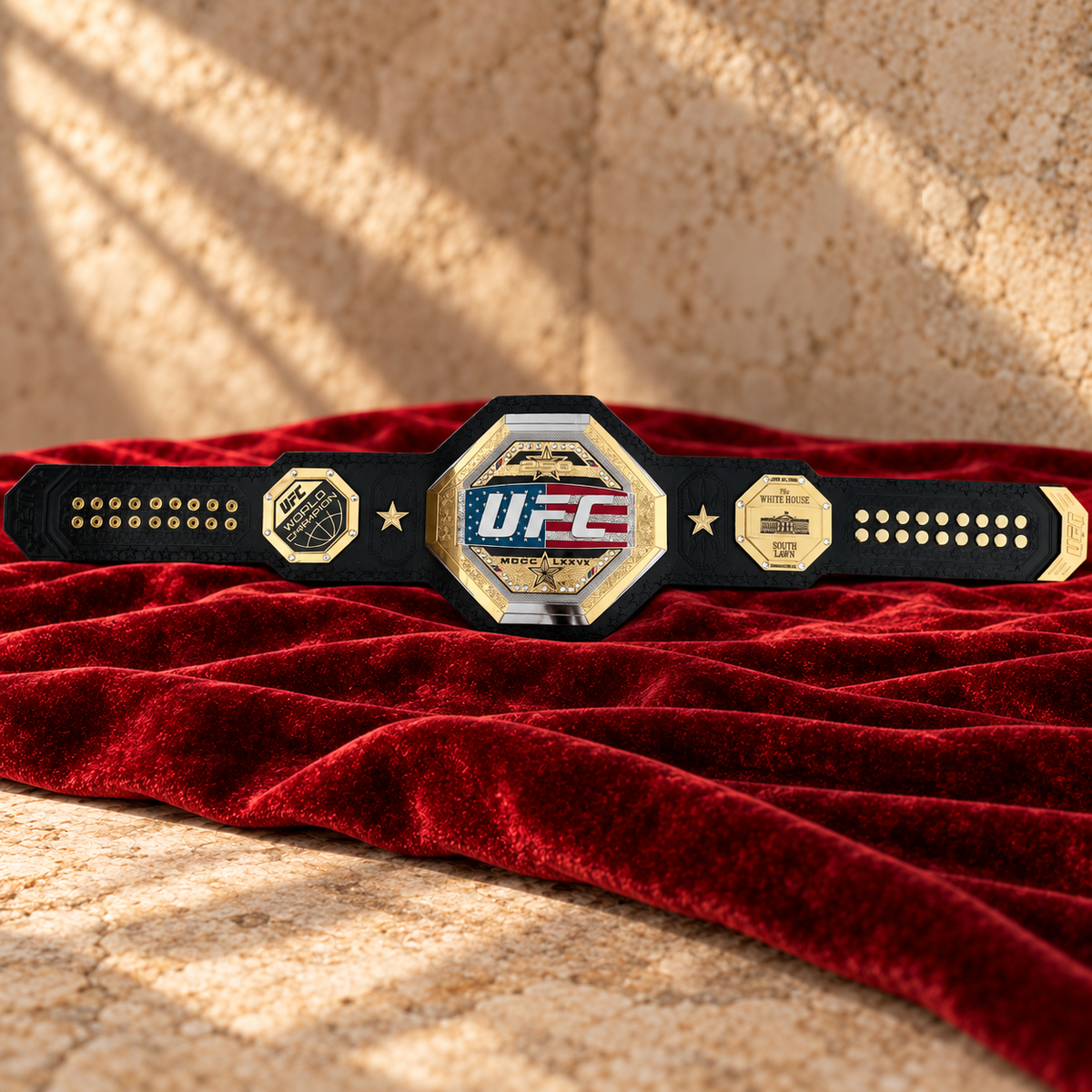 New UFC Freedom Legacy 250 USA Championship Belt Replica