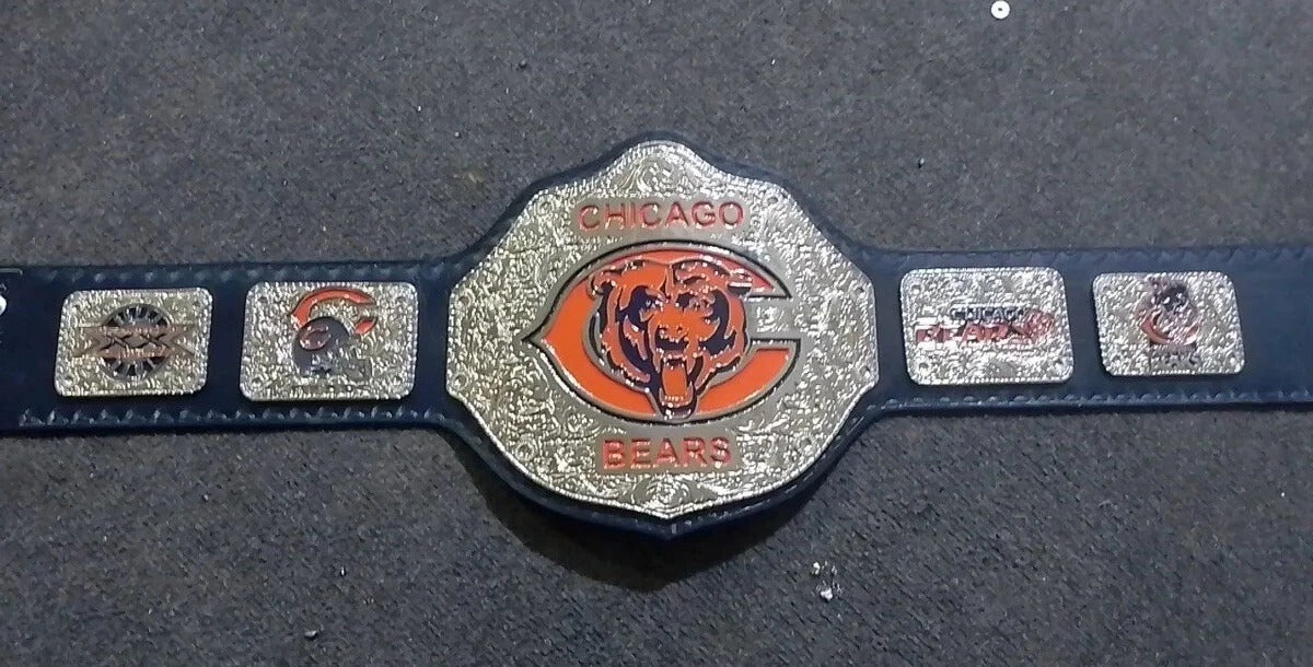 Chicago Bears American Football World Championship Replica Belt