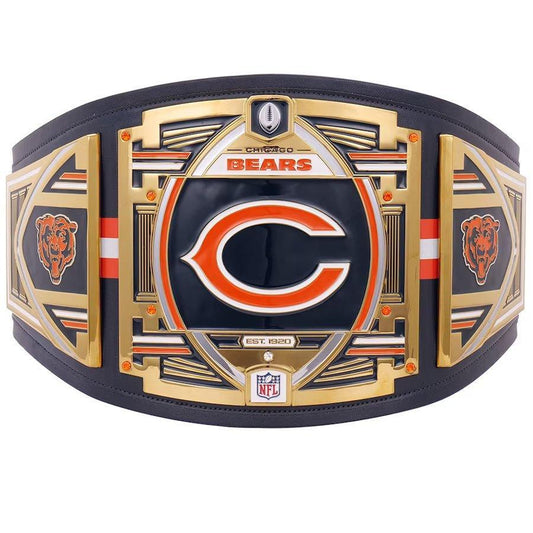 Chicago Bears Championship Belt – Premium Handmade - ELITESTRAPES LIMITED