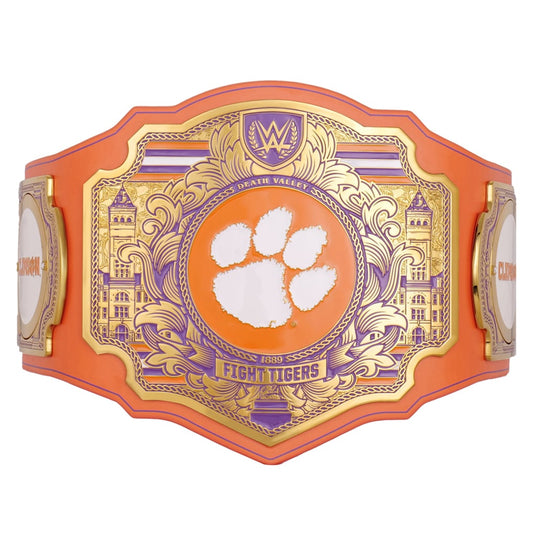 Clemson Tigers WWE Legacy Championship Replica Title Belt