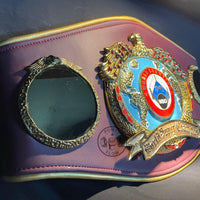 Customized Boxing Championship Belt – Personalized World Boxing Championship Replica with Premium Brass Plates