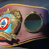 Customized Boxing Championship Belt – Personalized World Boxing Championship Replica with Premium Brass Plates