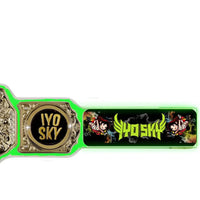 Custom WWE Championship Belt – Iyo Sky “Genius of the Sky” Edition