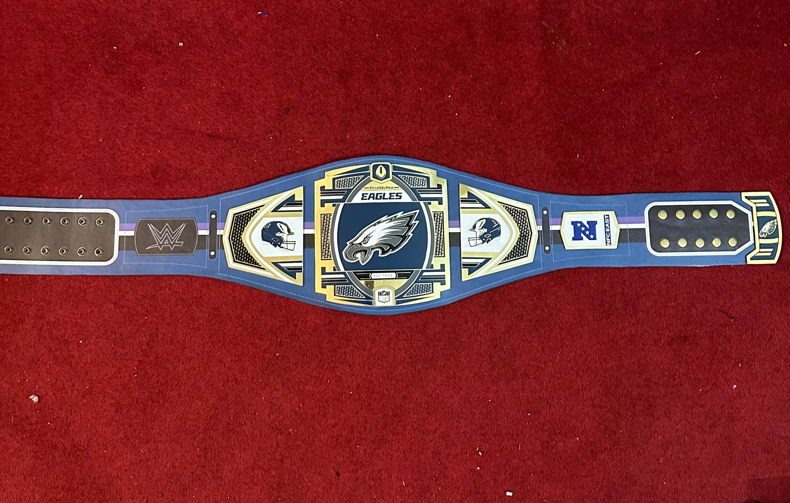 Philadelphia Eagles WWE Legacy Championship Replica Belt