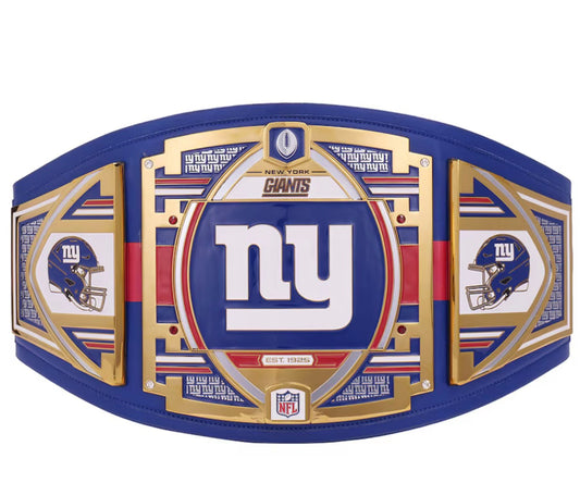 New York Giants WWE Legacy Title Belt