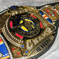 John Cena Farewell Tour 2025 Spinner Championship Replica Belt