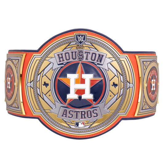 Houston Astros WWE Legacy Championship Belt - ELITESTRAPES LIMITED
